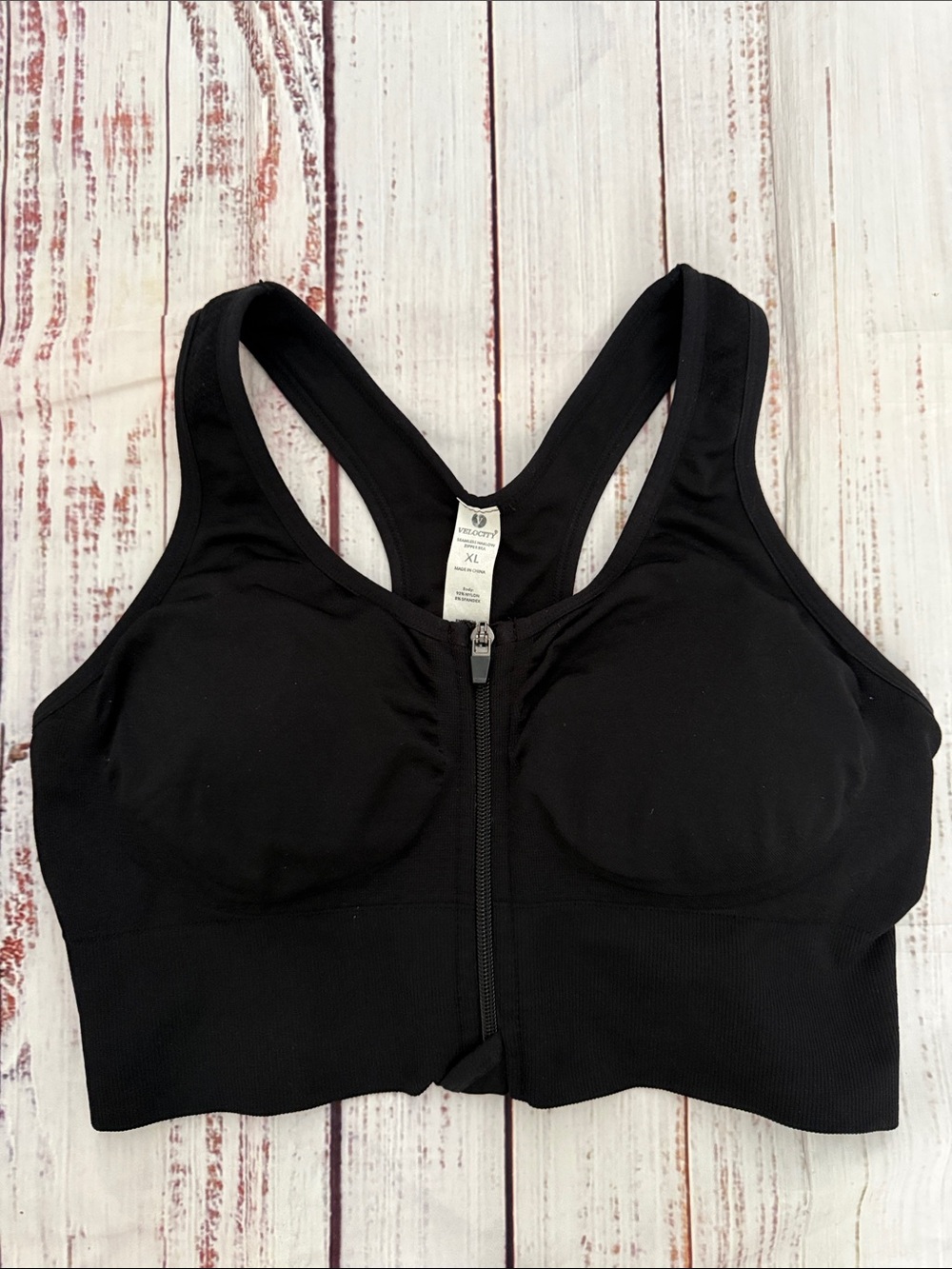 90 Degree By Reflex Front-Zip Racerback Sports Bra XL Bundle - Picture 8 of 14